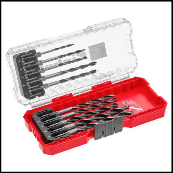 Juego de Mechas para Madera - 10 Piezas - KWB