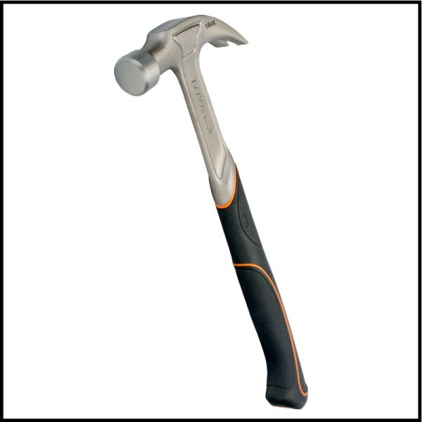 Martillo de Carpintero con Saca Clavos - Mango Ergonómico Bi-componente - Bahco
