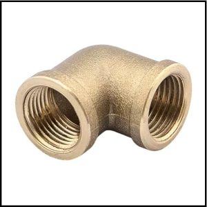 Codo de Bronce Trefilado Hembra Hembra