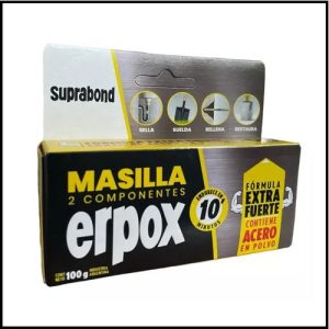 Masilla de 2 Componentes Erpox con Acero en Polvo - Suprabond