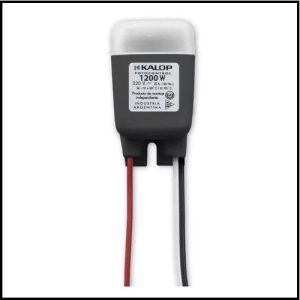 Fotocélula - Fotocontrol - Conexión de 3 Cables - 1200 W - Kalop