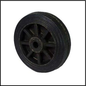 Rueda de PVC Compacto - Eje de 3/4" - Ruedas Hofer