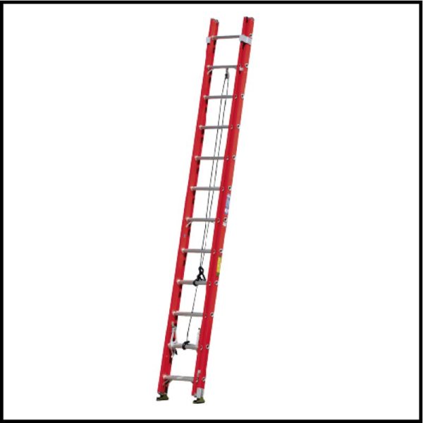 Escalera de Aluminio Extensible Dieléctrica - Profesional - Lusqtoff