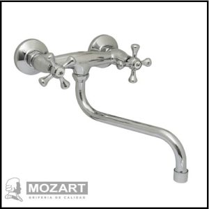 Mezcladora para Cocina Pared - Pico S Bajo - Línea Madrid - Mozart