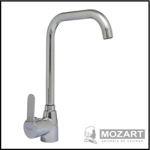 Monocomando para Cocina Mesada - Pico L - Línea Madrid - Mozart