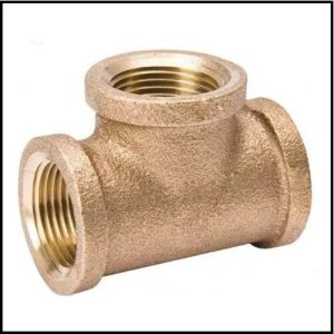 Tee Hembra Hembra Hembra - Bronce Trefilado