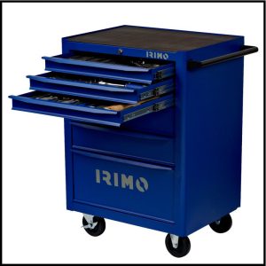 Carro de Herramientas con 206 Piezas - 6 Cajones - 954 x 501 x 677 mm - Irimo