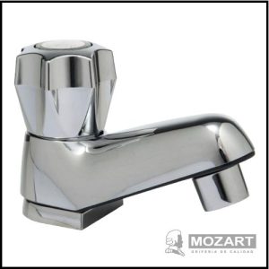 Canilla 1 Agua para Lavatorio - Volante Estrella - Línea 1 Agua - Mozart
