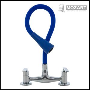 Mezcladora para Cocina Mesada - Pico Cono Flexible de Color - Línea Seúl - Mozart