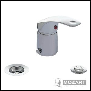 Monocomando para Bidet con Transferencia - Línea Vitra - Mozart