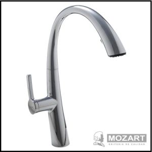 Monocomando para Cocina Mesada con Rodiador Extraible - Línea París - Mozart