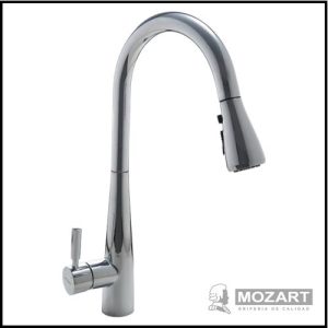 Monocomando para Cocina Mesada con Rociador Extraíble - Línea Río - Mozart