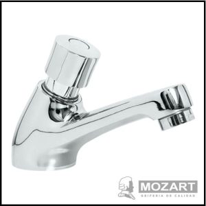 Monocomando para Lavatorio con Cierre Automático - Línea Press - Mozart