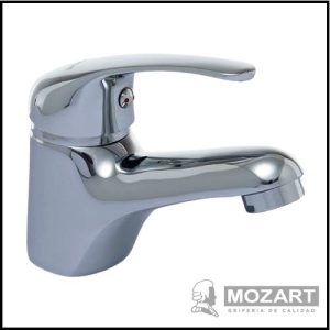 Monocomando para Lavatorio Bajo - Cromo - Línea Eco - Mozart