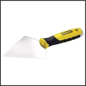 Espátula Recortada Triangular de Acero Inoxidable - Ideal para Construcción en Seco - Stanley