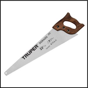 Serrucho de Carpintero - Mango de Madera - Truper
