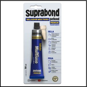 Sellador multiuso perbond premium - Transparente - Suprabond