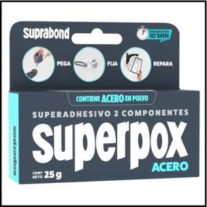 Superpox adhesivo acero - 2 componentes - Suprabond