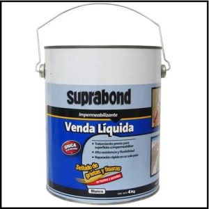 Venda líquida impermeabilizante - Blanca - Suprabond