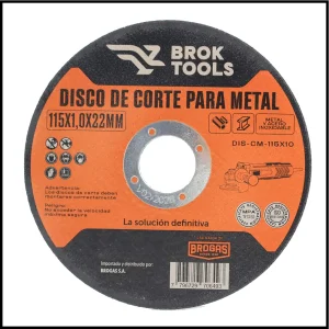 Disco de Corte para Metal - Broktools - Brogas