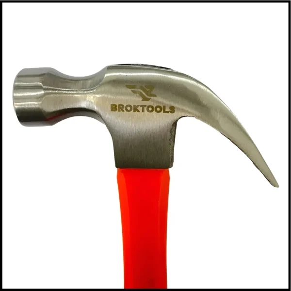 Martillo Galponero - 450 gramos - Con Mango de Fibra - Broktools - Brogas