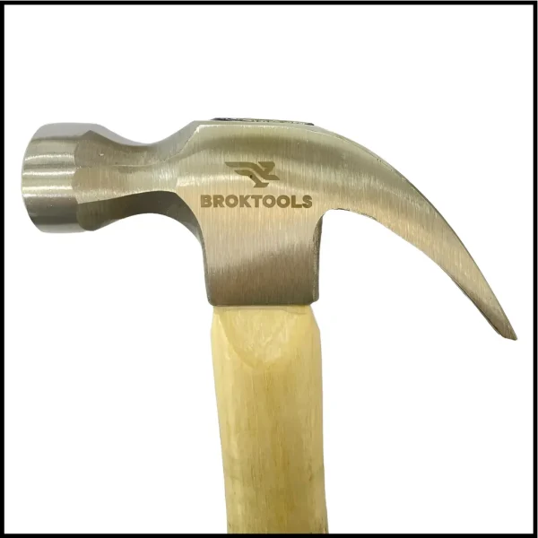 Martillo Galponero - 450 gr. - Con Mango de Madera - Broktools