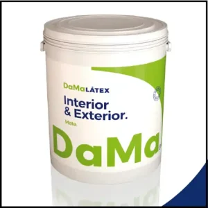 Látex Exterior e Interior - Blanco Mate - DamaLátex - Dama