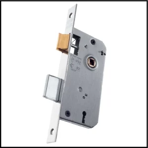 Cerradura Liviana Angosta - Pasador Rectangular - Llave 1 Paleta Sin Combinación - Kallay 503