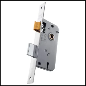 Cerradura Liviana Angosta - Pasador Rectangular - Llave 1 Paleta Sin Combinación - Kallay 504