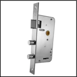 Cerradura de Seguridad de 6 Placas - Doble Pasador Cilíndrico - Trabex 2107