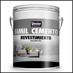 Revestimiento Decorativo Simil Cemento - 5,5 kg. - Venier