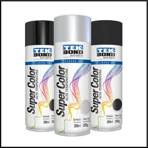 Pintura en aerosol - Tekbond - Alta temperatura