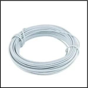 Alambre plastificado
