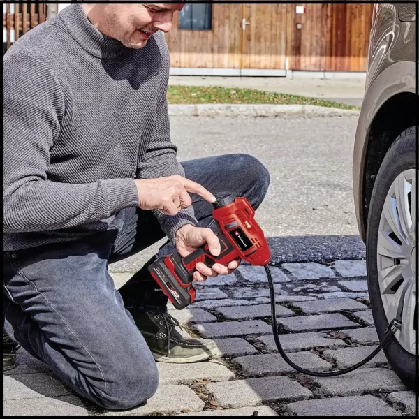 Compresor de aire inalámbrico para vehículo - CE-CC 18 Li-Solo - No incluye batería ni cargador - Einhell