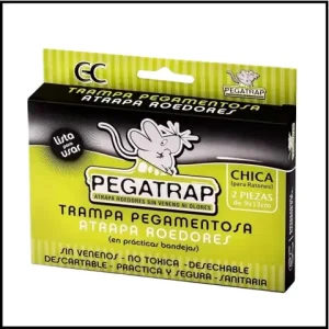 Trampa pegamentosa para ratas y ratones - Sin veneno - Pegatrap