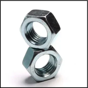 Tuerca hexagonal zincada - Hierro - Rosca UNC paso estándar