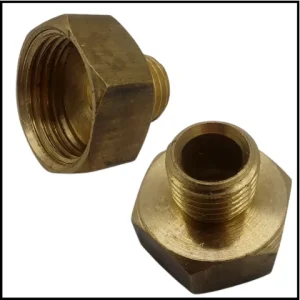 Cupla de Reducción Macho Hembra - Bronce Trefilado