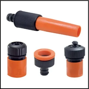 Set de Riego para Manguera de 1/2" - Lanza y Acoples