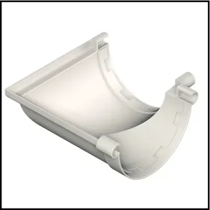Esquinero para Canaleta Blanco - Pluvitubo