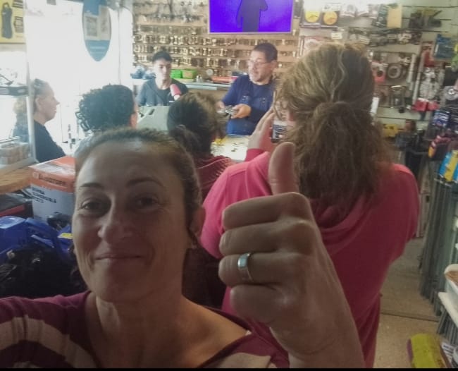 Comenzó el curso de cerrajería para mujeres. Gracias la Psicologa Vanina Calvo por su idea y posterior gestión para que esto sucediera.
